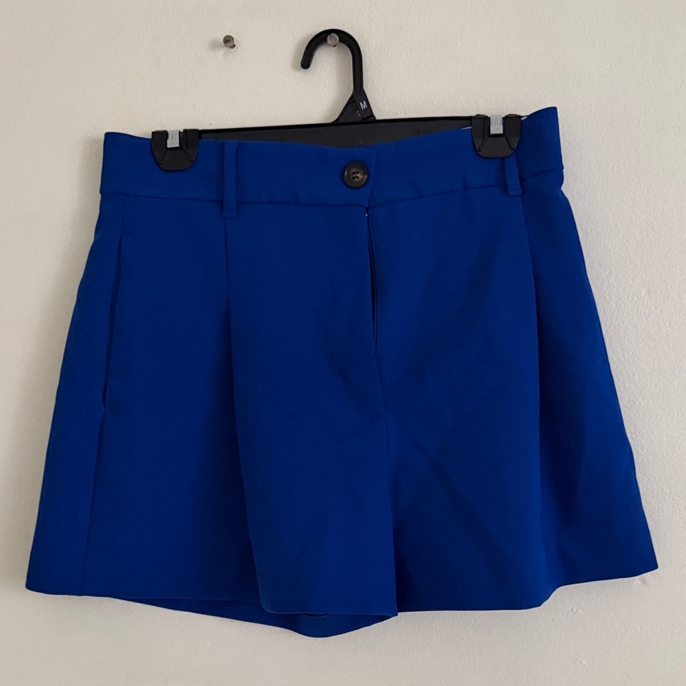 Zara Royal Blue Women's Shorts